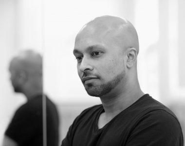 Akram Khan dances on a rooftop in Old Delhi