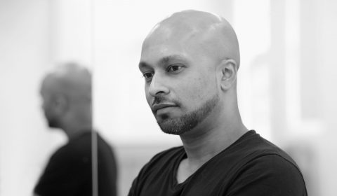 Akram Khan dances on a rooftop in Old Delhi