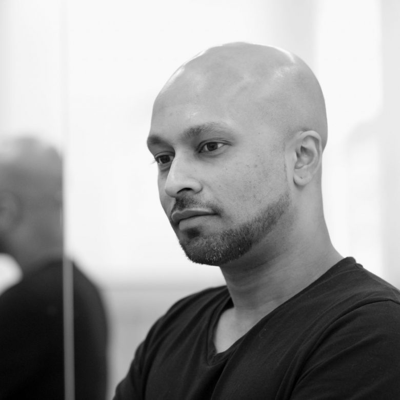 Akram Khan dances on a rooftop in Old Delhi
