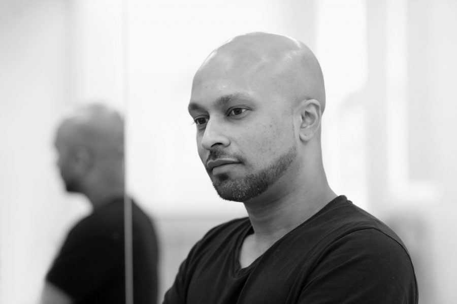 Akram Khan dances on a rooftop in Old Delhi